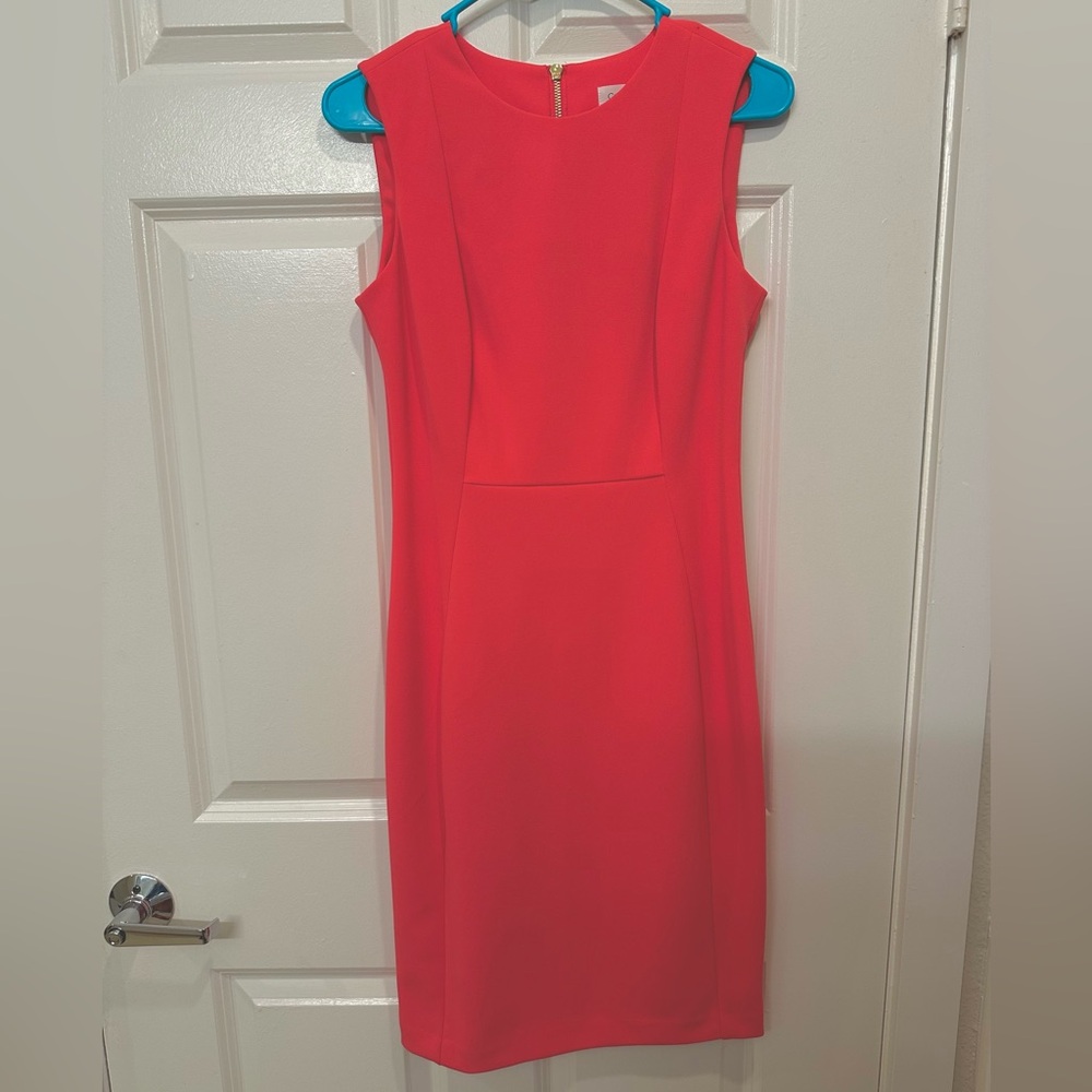 Calvin Klein Coral Dress